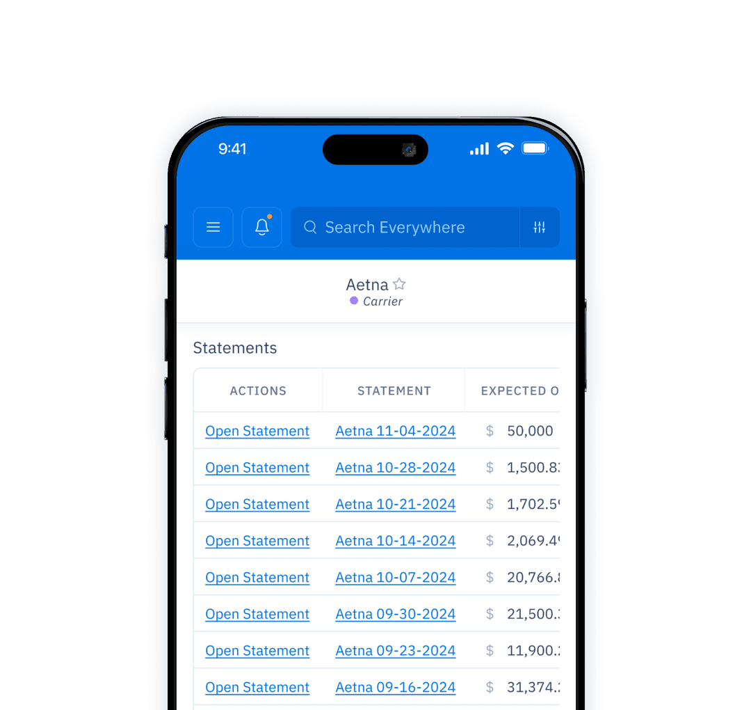 Email Commission Statements